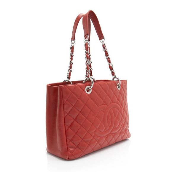 Chanel Caviar Leather Grand Shopping Tote - Picture 2 of 16